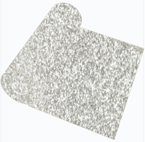 20 White Glitter Roll - Southeastern Sign Supply